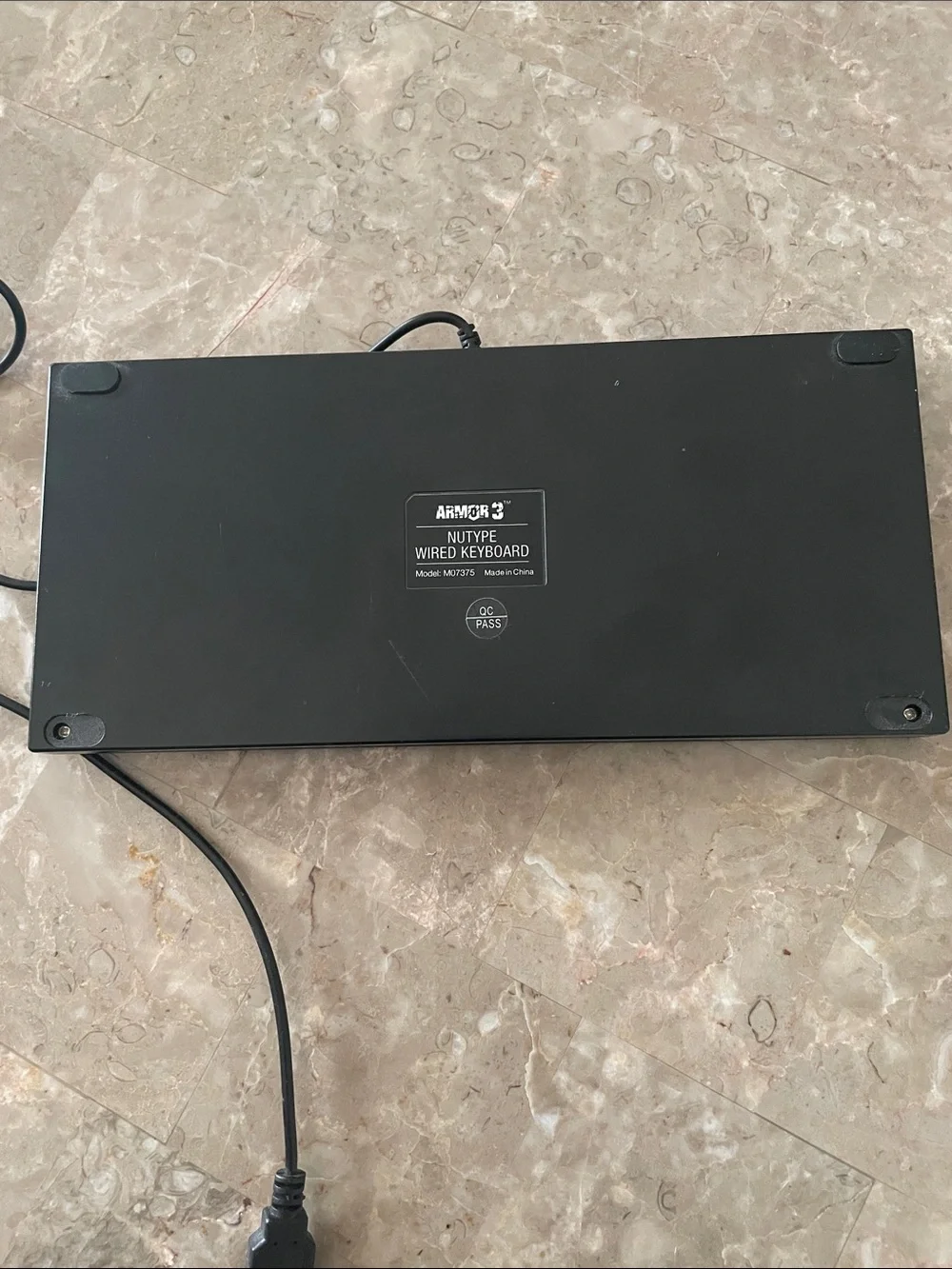 Armour 3 Nutype wired keyboard
